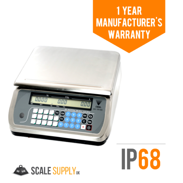 Digi Price Computing Scale Stainless Steel & Trade Approved