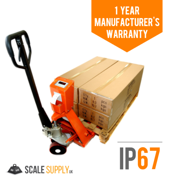 Pallet Truck Scale Weighing Items